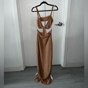 Sexy Miss Lola knit maxi dress size M